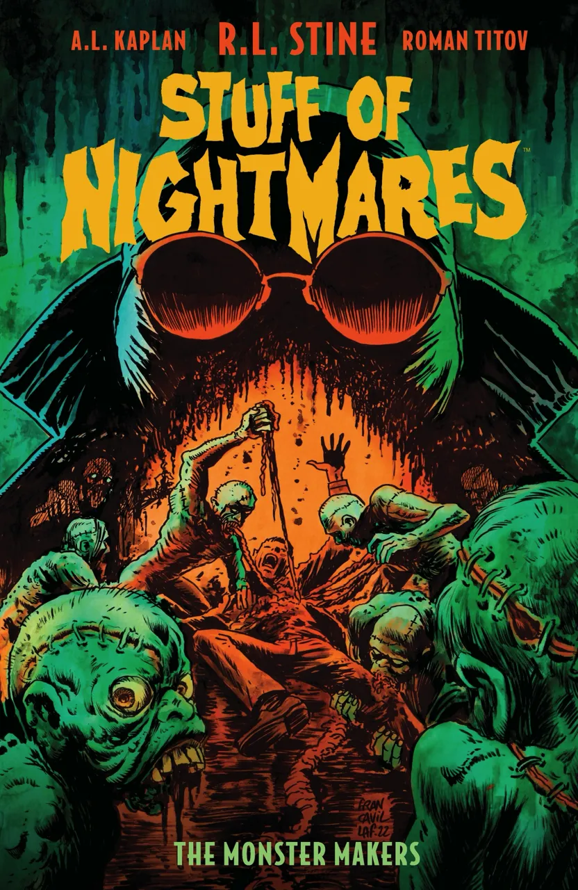 Cover of Stuff of Nightmares: The Monsters Makers