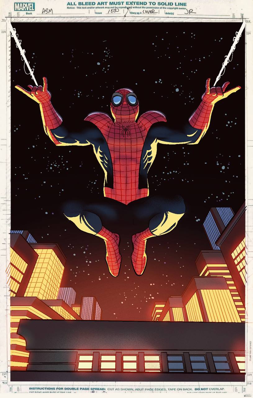 The Amazing Spider-Man #1000 cover